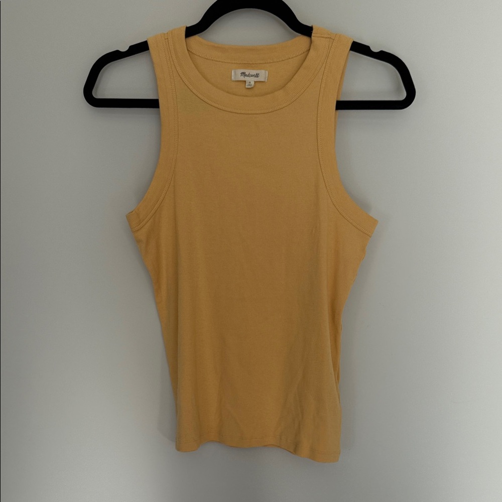 Madewell Yellow Tank Top